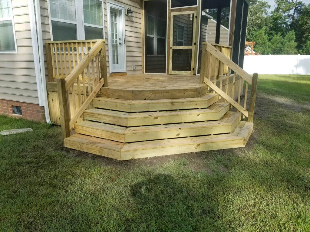 Wood Deck Replacement Design