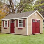12x18' New England Cape Cod Shed